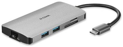 D-Link USB-C Docking Station με HDMI 4K PD Ethernet (DUB-M810) - D Link