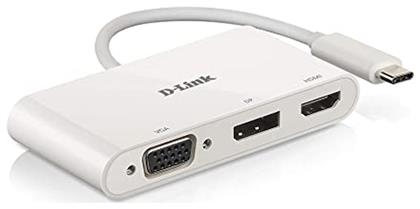 D-Link USB-C Docking Station με HDMI/DisplayPort 4K (DUB-V310) - D Link