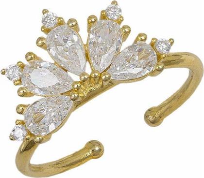 Δαχτυλίδι Honor Flower 925 με ζιργκόν 60102391409C 60102391409C Ασήμι - Honor Omano