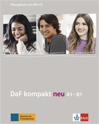 DAF KOMPAKT NEU A1 - B1 UEBUNGSBUCH (+ MP3 PACK) - Klett Hellas