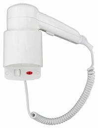 DRW-300 Σεσουάρ Ξενοδοχείου Λευκό 1.2kW με Σπειροειδές Καλώδιο έως 260εκ. Darwin