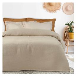 0470 Κουβέρτα Πικέ Μονή 160x220εκ. Εκρού Das Home