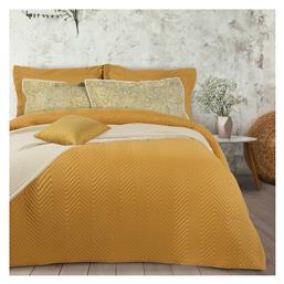 9561 Κουβερλί Μονό Microfiber Ώχρα 160x240cm Das Home