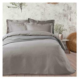 9565 Κουβερλί Μονό Microfiber ΓΚΡΙ 160x240cm Das Home