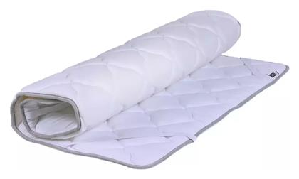 Ανώστρωμα King Size Foam Eμποτισμένο με Αλόη & Λάστιχα Εφαρμογής 180x200x4εκ. Das Home