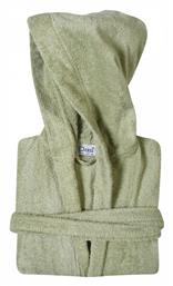 Casual 5907 Μπουρνούζι με Κουκούλα Olive 430gr/m² Das Home