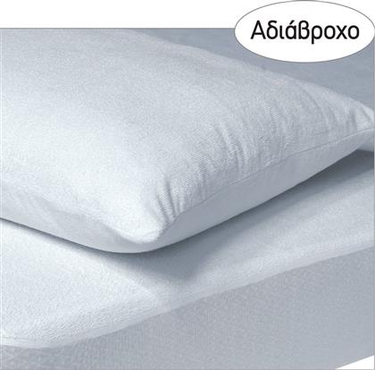 Προστατευτικό Επίστρωμα King Size Αδιάβροχο με Φάσα 1089 Λευκό 180x200εκ. Das Home