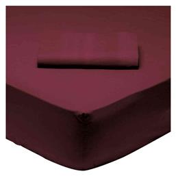 Υπέρδιπλο 230x260εκ. Best 1014 Μπορντό Das Home