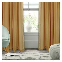 Κουρτίνα με Τρέσα 2195 Ώχρα 300x270εκ. Das Home
