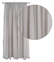 Κουρτίνα με Τρέσα 2196 Γκρι 450x270εκ. Das Home