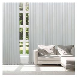 Κουρτίνα με Τρουκς 2220 Λευκή 300x265εκ. Das Home