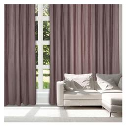 Κουρτίνα με Τρουκς 2228 Ροζ 140x270εκ. Das Home