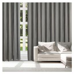 Κουρτίνα με Τρουκς 2230 Γκρι 140x270εκ. Das Home