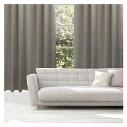 Κουρτίνα με Τρουκς 2236 Γκρι 140x270εκ. Das Home