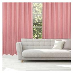 Κουρτίνα με Τρουκς 2238 Ροζ 140x270εκ. Das Home