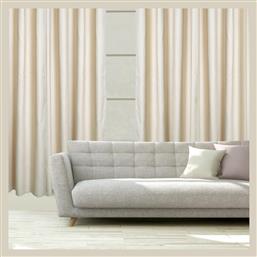 Κουρτίνα με Τρουκς 2257 Μπεζ 140x270εκ. Das Home