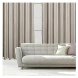 Κουρτίνα με Τρουκς 2258 Μπεζ 140x270εκ. Das Home