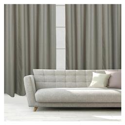 Κουρτίνα με Τρουκς 2259 Γκρι 140x270εκ. Das Home