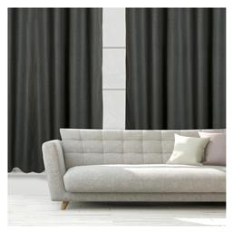 Κουρτίνα με Τρουκς 2261 Γκρι 140x270εκ. Das Home