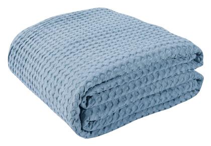 Κουβέρτα Πικέ 160x220εκ. Γαλάζια Das Home