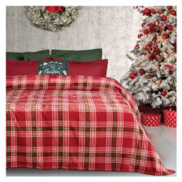 Μονή 160x220εκ. 1361 Green-red Das Home