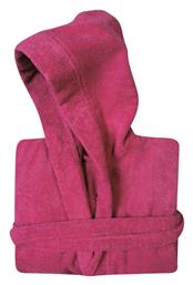 Παιδικό Μπουρνούζι Fuschia με Κουκούλα Das Home
