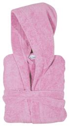 Παιδικό Μπουρνούζι Pink Nude με Κουκούλα Das Home