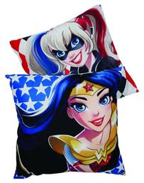 Παιδικό Διακοσμητικό Μαξιλάρι DC Super Hero Girls Πολύχρωμο Μ40xΥ40εκ. Das Home