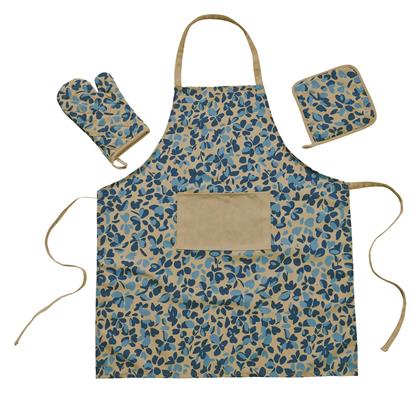 Ποδιά Κουζίνας Μπλε 30x18cm 537000100723 3τμχ Das Home