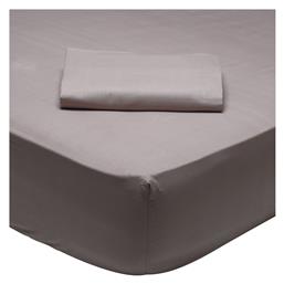 Σεντόνι Μονό με Λάστιχο 100x200x35εκ. Best 1003 Ροζ Das Home