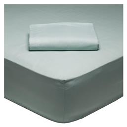 Σεντόνι Μονό με Λάστιχο 100x200x35εκ. Best 1013 Πράσινο Das Home