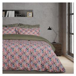 Σετ Μονή 160x240 Casual 5425 Beige, Olive Das Home