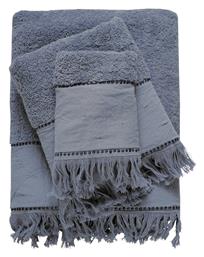 Σετ Πετσέτες Μπάνιου 3τμχ 0698 Ραφ Βάρους 600gr/m² Das Home