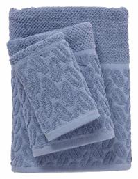Σετ Πετσέτες Μπάνιου 3τμχ 0783 Blue Βάρους 550gr/m² Das Home