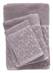 Σετ Πετσέτες Μπάνιου 3τμχ 0785 Grey Βάρους 550gr/m² Das Home
