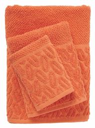 Σετ Πετσέτες Μπάνιου 3τμχ 0787 Coral Βάρους 550gr/m² Das Home