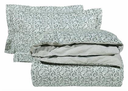 Σετ Σεντόνια Μονά 170x260εκ. 4845 Γαλάζιο Das Home