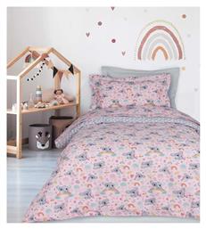 Σετ Μονά Grey, Pink 170x260cm Das Home