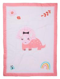 Βρεφικό Κουβερλί Microfiber Pink, White 110x150cm Das Home