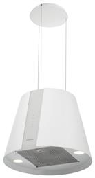 Pure Plus Απορροφητήρας Νησίδα 50cm Λευκός Davoline