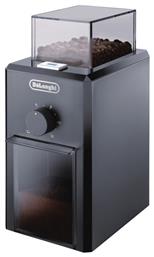 De'Longhi KG79 Ηλεκτρικός Μύλος Καφέ 110W με Χωρητικότητα 120gr και 16 Επίπεδα Άλεσης Μαύρος - DeLonghi