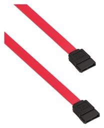7-Pin SATA II - 7-Pin SATA II Cable 30cm Κόκκινο (18058) De Tech