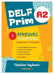 DELF PRIM A2 5 ÉPREUVES - Trait d Union