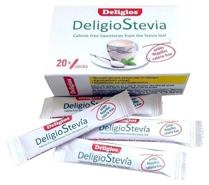 Στέβια 20 Sticks Deligios