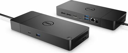 Dell WD19S USB-C Docking Station με HDMI/DisplayPort 4K PD Ethernet και συνδεση 3 Οθονών Μαύρο από το Public