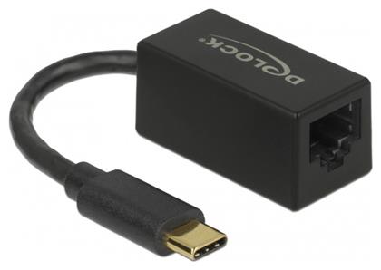 65904 USB-C Αντάπτορας Δικτύου για Ενσύρματη σύνδεση Gigabit Ethernet DeLock