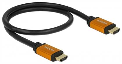 85729 HDMI 2.1 HDMI male - HDMI male 2m Μαύρο (85729) DeLock