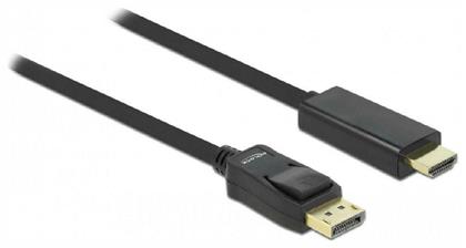 DisplayPort Cable DisplayPort male - HDMI male 2m (82587) DeLock