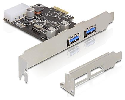 Κάρτα PCIe σε 2 θύρες USB 3.0 DeLock