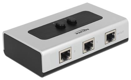 Switch RJ45 10/100/1000 Mbps 2 port manual bidirectional DeLock